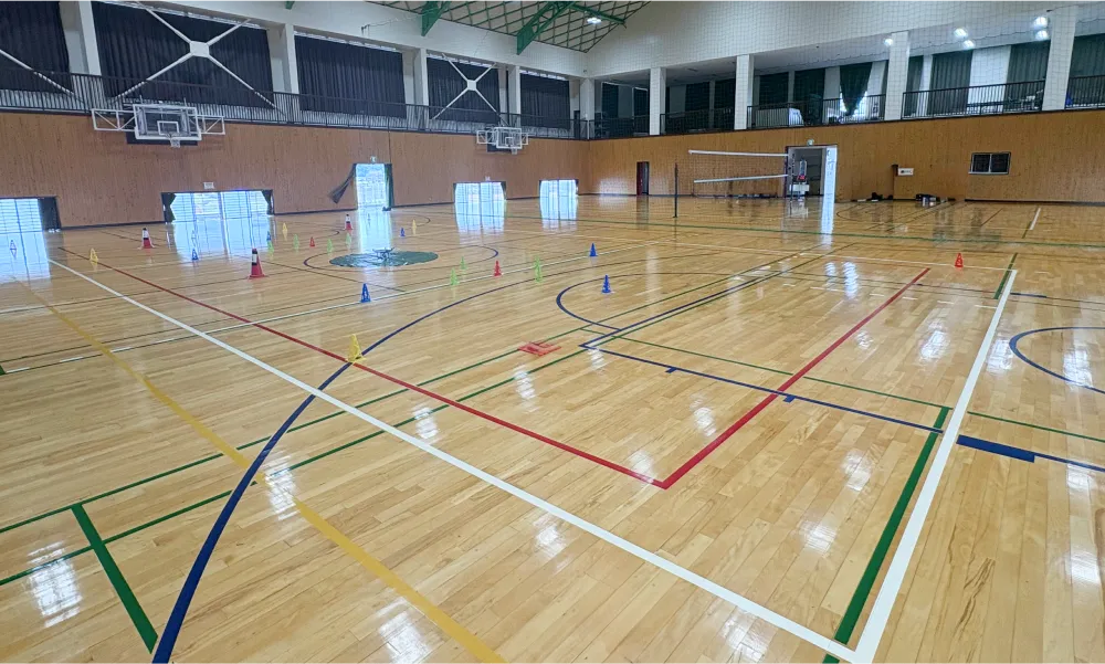 豊富な練習会場で思い切り練習!の画像