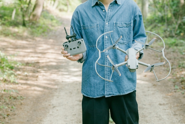 ドローンスクールにおける貸出機の有無